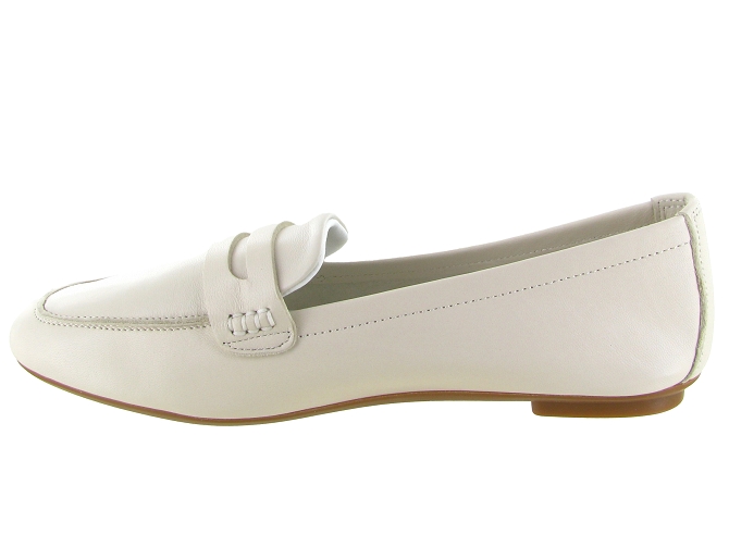 mocassins - Elégant - femme - Cuir - Blanc - Reqins5897301_4