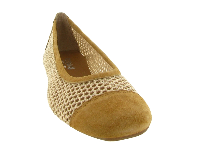 ballerines - Ballerine plate - femme - Textile - Camel - Reqins5897401_3