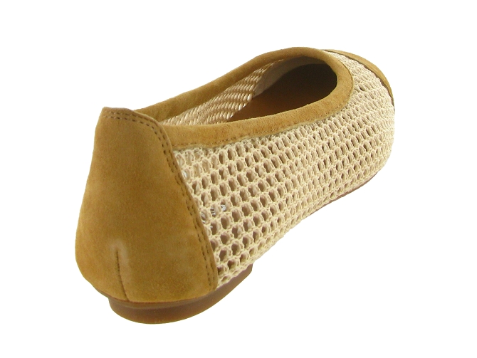 ballerines - Ballerine plate - femme - Textile - Camel - Reqins5897401_5
