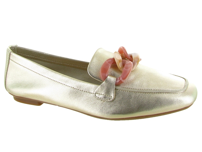 mocassins - Elégant - femme - Nubuck - Or - Reqins