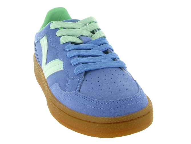 baskets et sneakers - Tendance - femme - Nubuck - Bleu - Victoria5899901_3