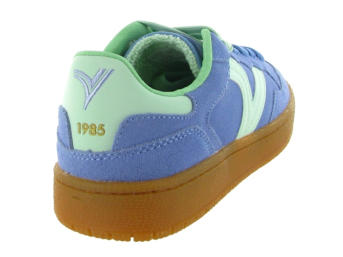 baskets et sneakers - Tendance - femme - Nubuck - Bleu - Victoria5899901_5