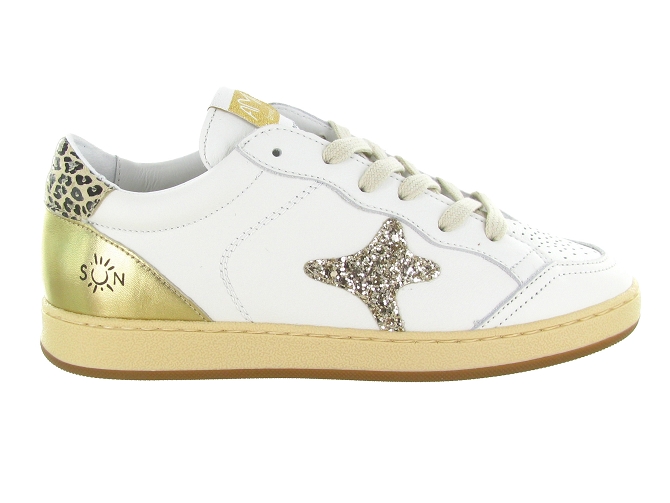 baskets et sneakers - Tendance - femme - Cuir - Blanc - Ama brand5900001_2
