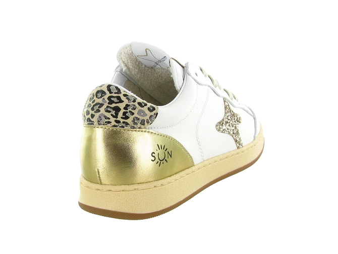 baskets et sneakers - Tendance - femme - Cuir - Blanc - Ama brand5900001_5