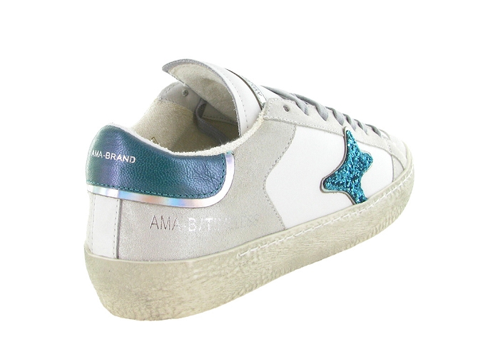 baskets et sneakers - Tendance - femme - Cuir - Blanc - Ama brand5900101_5