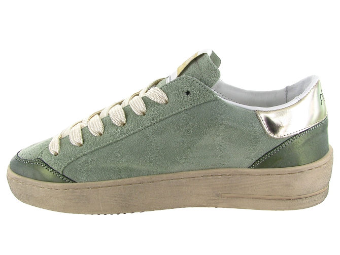 baskets et sneakers - Tendance - femme - Nubuck - Kaki - Ama brand5900601_4