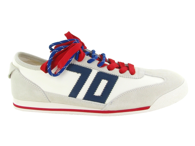 baskets et sneakers - Tendance - homme - Cuir - Crème - Back705900801_2