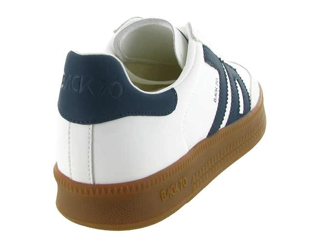 baskets et sneakers - Tendance - homme - Cuir - Bleu Marine - Back705900902_5