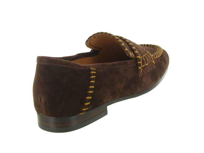mocassins - Elégant - femme - Nubuck - Marron - Bibi lou5902501_5