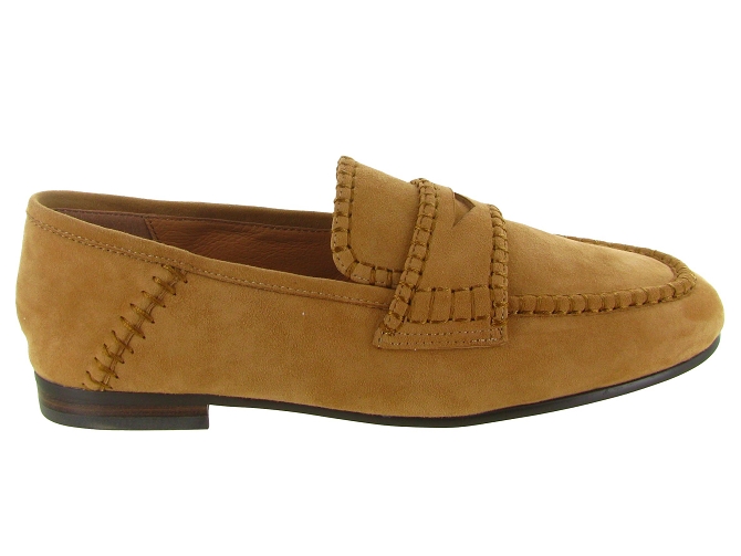mocassins - Elégant - femme - Nubuck - Camel - Bibi lou5902502_2
