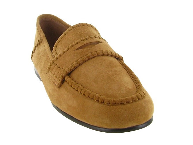 mocassins - Elégant - femme - Nubuck - Camel - Bibi lou5902502_3