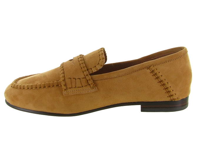 mocassins - Elégant - femme - Nubuck - Camel - Bibi lou5902502_4