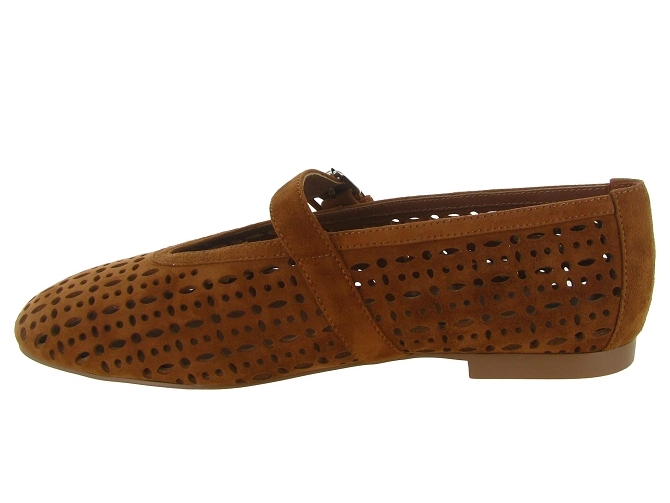 ballerines - Ballerine plate - femme - Nubuck - Marron - Bibi lou5902601_4