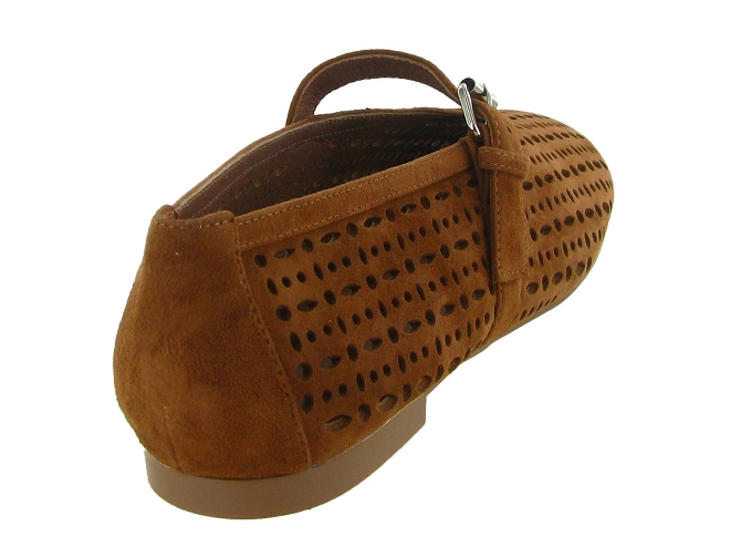 ballerines - Ballerine plate - femme - Nubuck - Marron - Bibi lou5902601_5