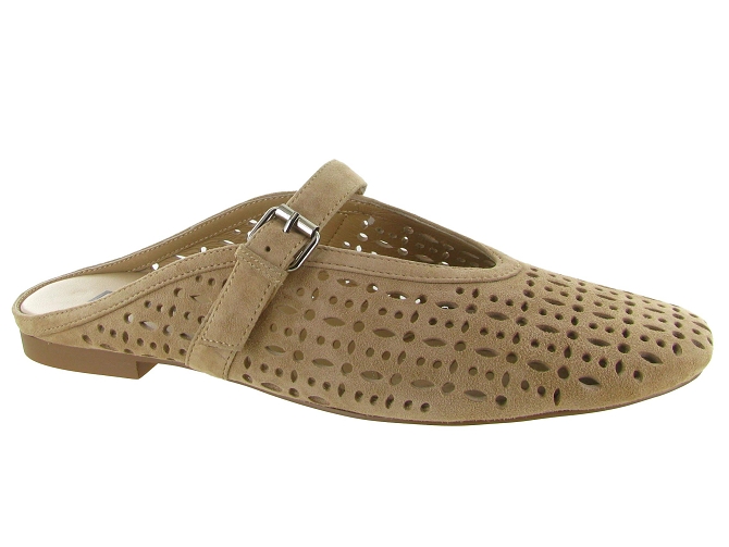 ballerines - Ballerine plate - femme - Nubuck - Beige - Bibi lou