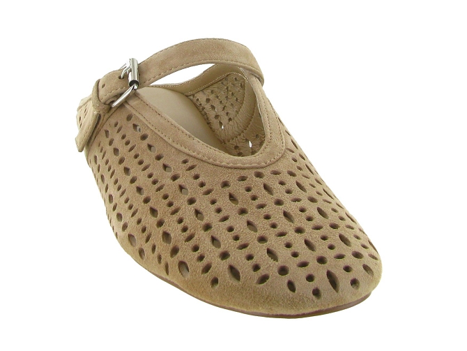 ballerines - Ballerine plate - femme - Nubuck - Beige - Bibi lou5902701_3