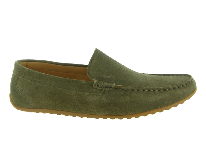 mocassins - Elégant - homme - Nubuck - Kaki - Al tei5902902_2