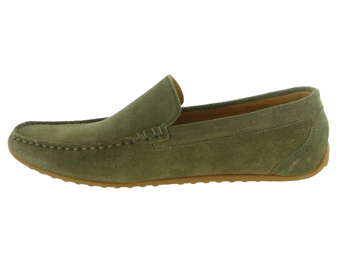 mocassins - Elégant - homme - Nubuck - Kaki - Al tei5902902_4