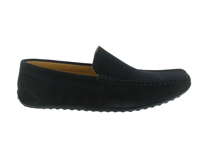 mocassins - Elégant - homme - Nubuck - Bleu Marine - Al tei5902904_2