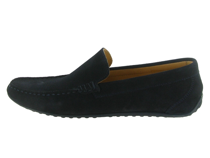 mocassins - Elégant - homme - Nubuck - Bleu Marine - Al tei5902904_4