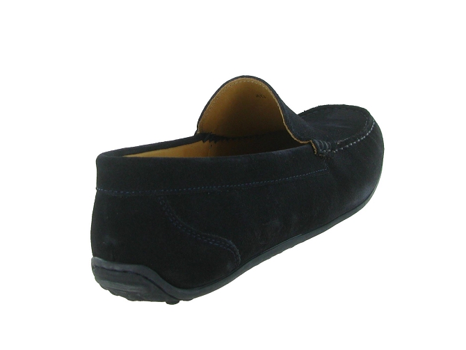 mocassins - Elégant - homme - Nubuck - Bleu Marine - Al tei5902904_5