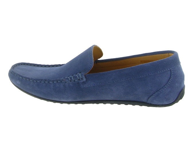 mocassins - Elégant - homme - Nubuck - Bleu - Al tei5902905_4