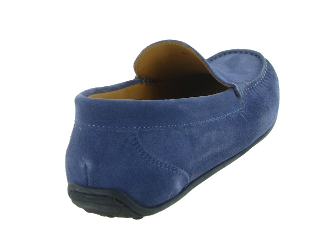 mocassins - Elégant - homme - Nubuck - Bleu - Al tei5902905_5