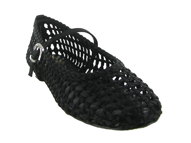 ballerines - Ballerine compensée - femme - Synthétique - Noir - La strada5904001_3