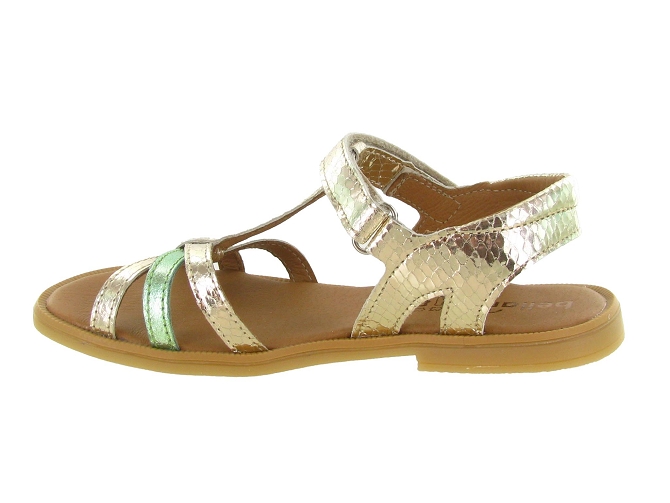sandales et nu pieds -  - junior fille - Cuir - Or - Bellamy5904601_4