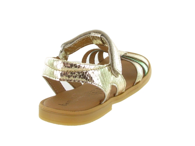 sandales et nu pieds -  - junior fille - Cuir - Or - Bellamy5904601_5