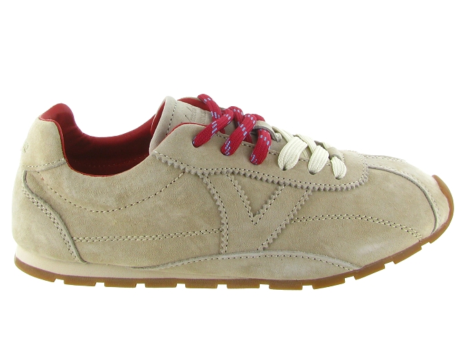 baskets et sneakers - Tendance - femme - Nubuck - Beige - Victoria5905201_2