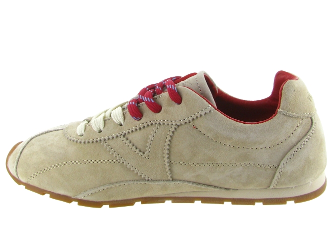 baskets et sneakers - Tendance - femme - Nubuck - Beige - Victoria5905201_4