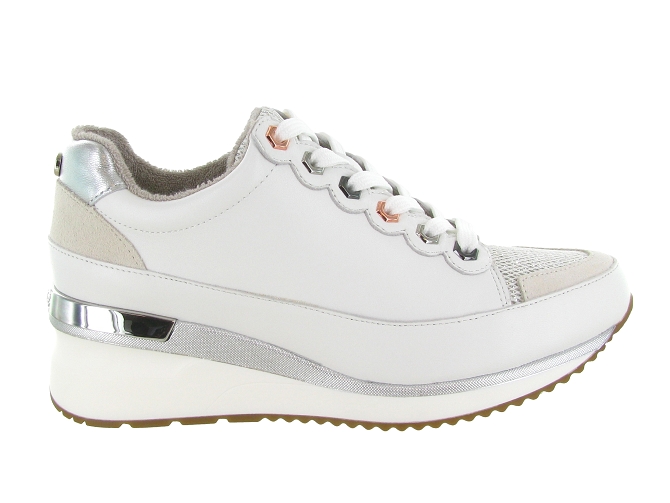baskets et sneakers - Tendance - femme - Cuir - Blanc - Mamzelle5907101_2