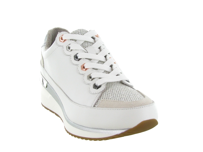 baskets et sneakers - Tendance - femme - Cuir - Blanc - Mamzelle5907101_3