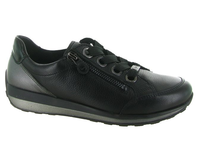 baskets et sneakers - Confort - femme - Cuir - Noir - Ara