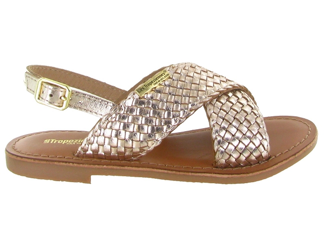 sandales et nu pieds -  - junior fille - Cuir - Or - Les tropeziennes5909301_2