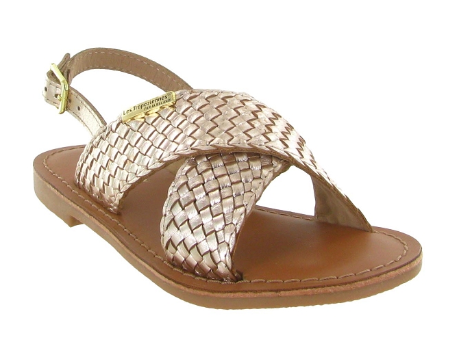 sandales et nu pieds -  - junior fille - Cuir - Or - Les tropeziennes5909301_3