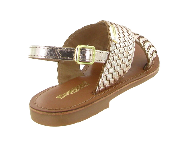 sandales et nu pieds -  - junior fille - Cuir - Or - Les tropeziennes5909301_5