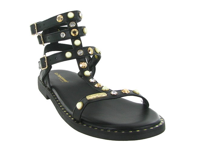sandales et nu pieds - Confort - femme - Cuir - Noir - Les tropeziennes5909501_3