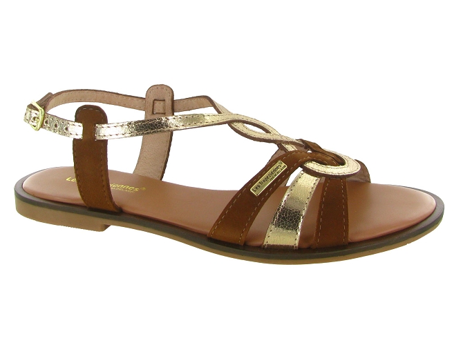 sandales et nu pieds - Casual - femme - Cuir - Marron - Les tropeziennes