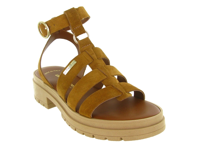 sandales et nu pieds - Confort - femme - Nubuck - Beige - Les tropeziennes5910301_4