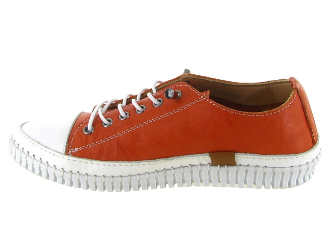 baskets et sneakers - Confort - femme - Cuir - Marron - Hooper5911401_4