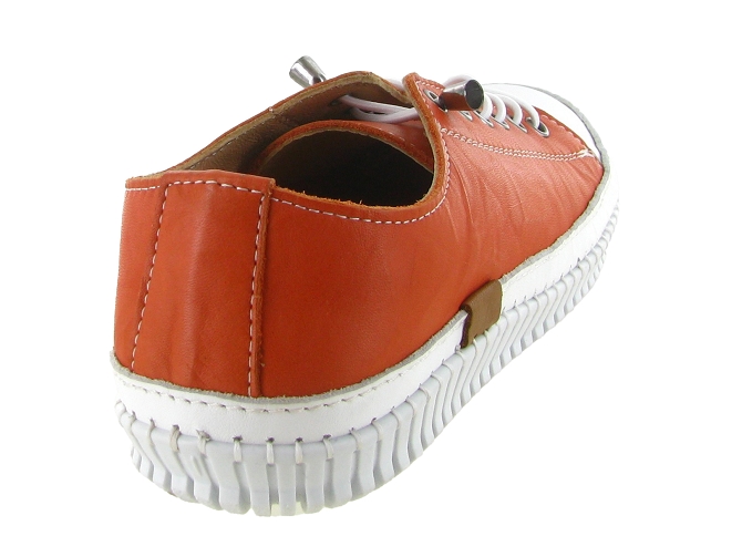 baskets et sneakers - Confort - femme - Cuir - Marron - Hooper5911401_5