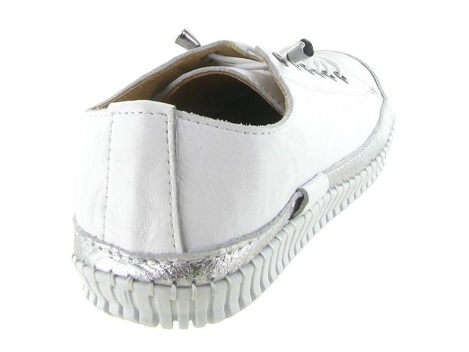 baskets et sneakers - Confort - femme - Cuir - Blanc - Hooper5911402_5
