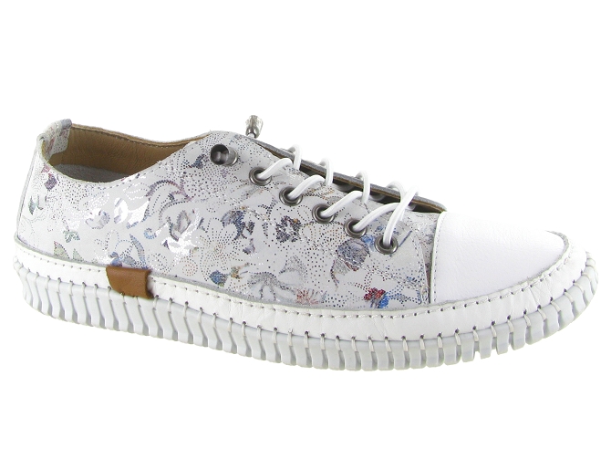 baskets et sneakers - Confort - femme - Cuir - Multicolor - Hooper