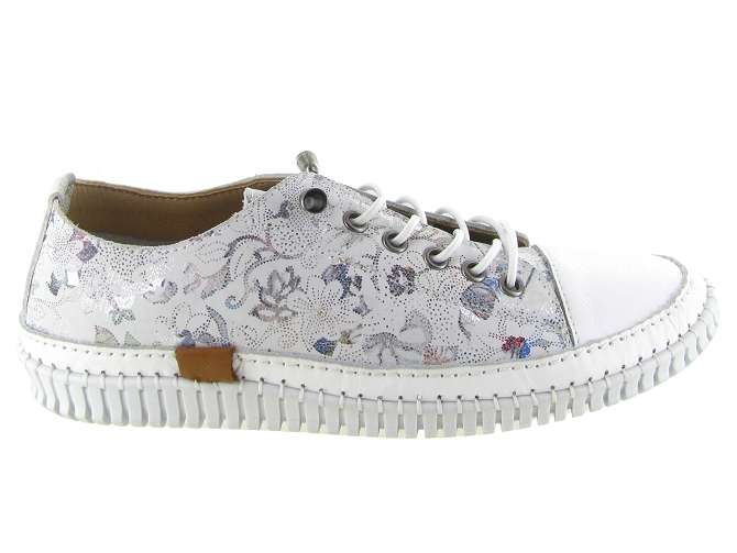 baskets et sneakers - Confort - femme - Cuir - Multicolor - Hooper5911403_2