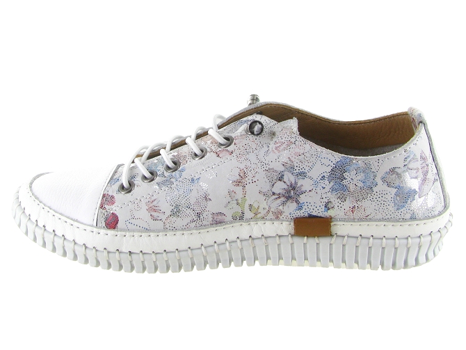 baskets et sneakers - Confort - femme - Cuir - Multicolor - Hooper5911403_4