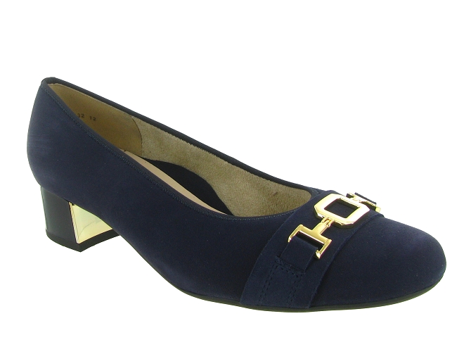 escarpins et trotteurs - Fermé - femme - Cuir - Bleu Marine - Ara