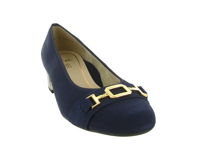 escarpins et trotteurs - Fermé - femme - Cuir - Bleu Marine - Ara5911501_3