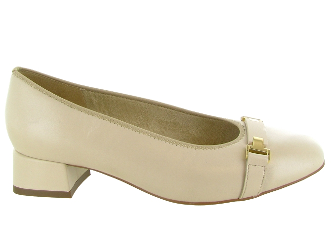escarpins et trotteurs - Fermé - femme - Cuir - Beige - Ara5911601_2